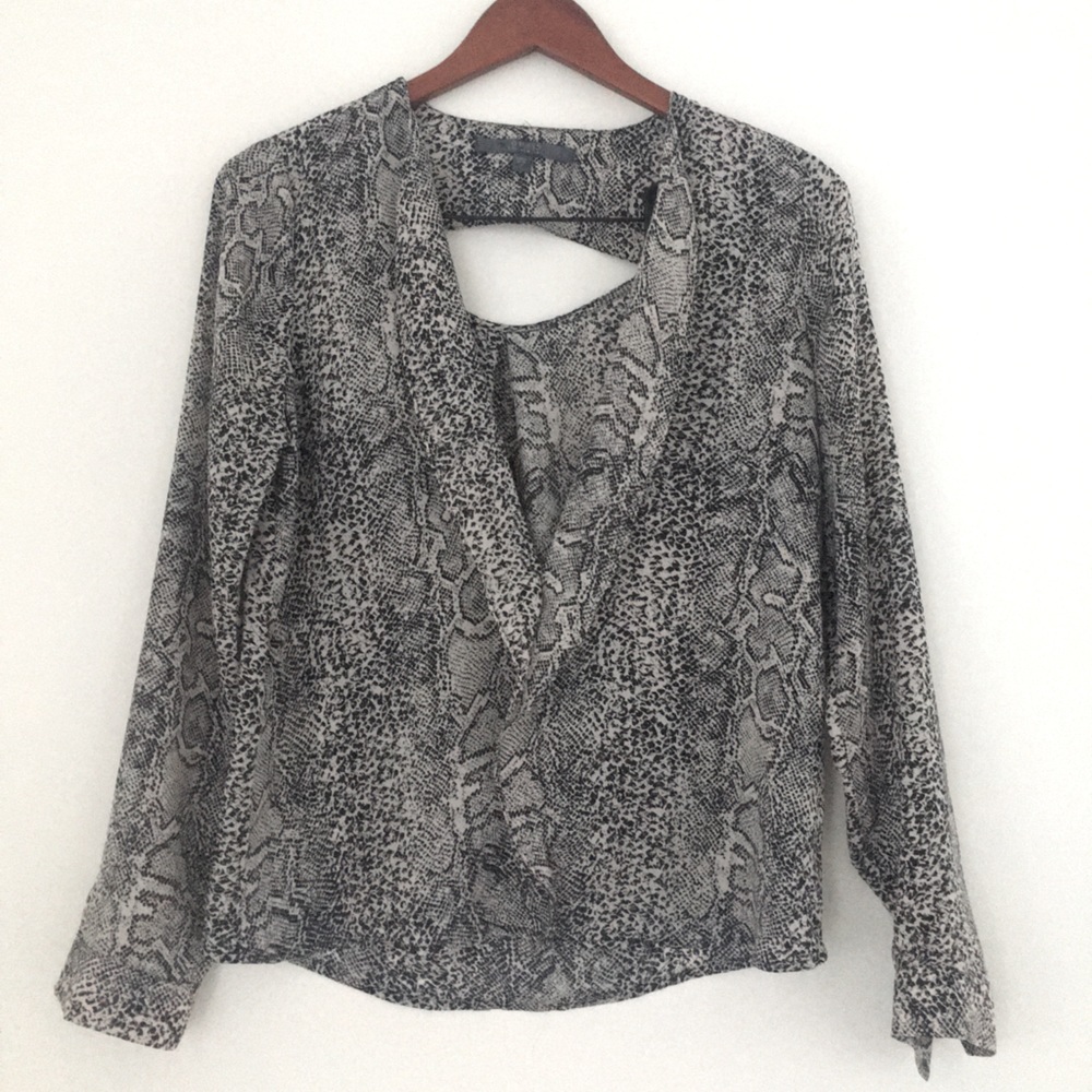Guess blouse snake print